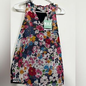 NAF NAF Vibrant Floral Top
